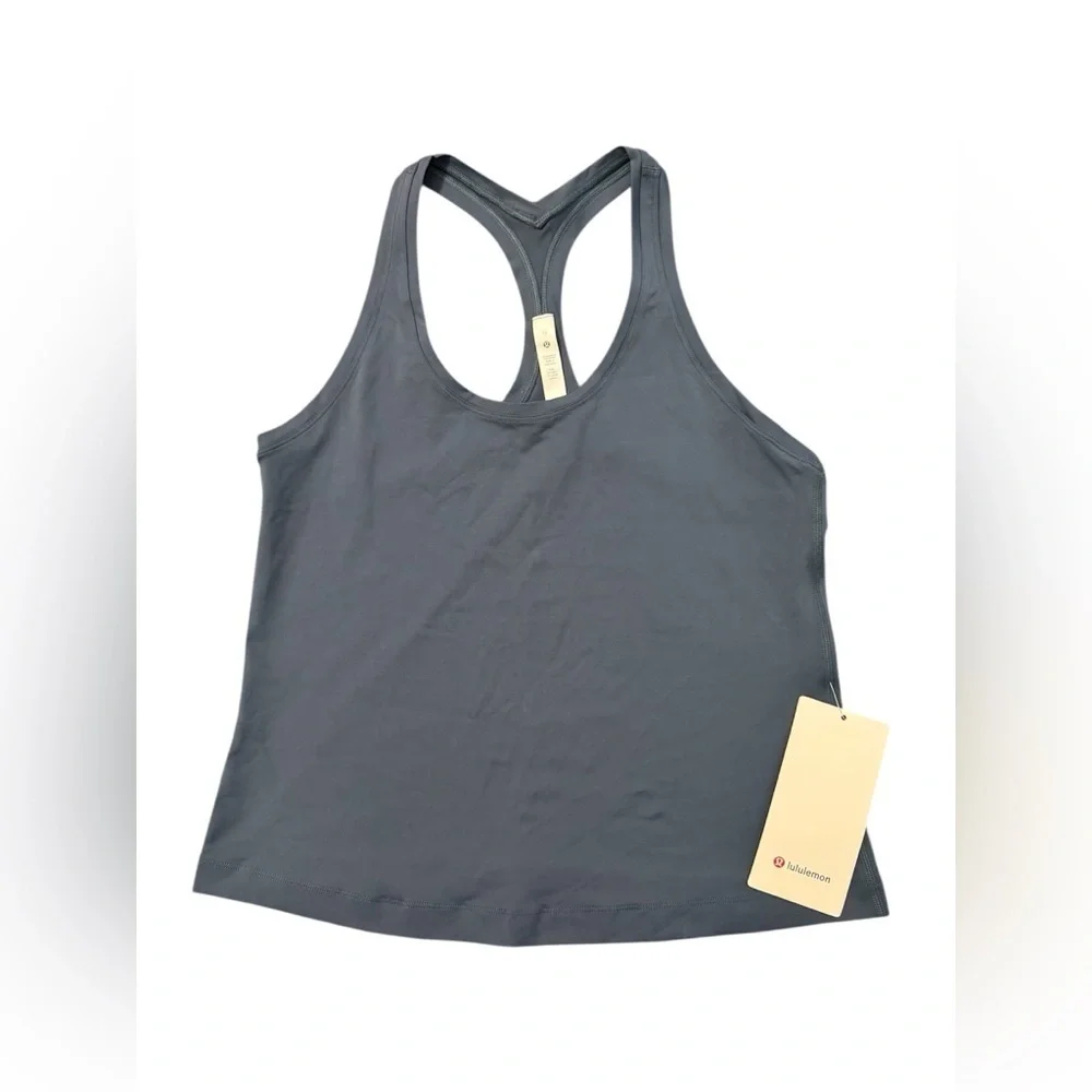 Lululemon Cool Racerback Short Tank *Luxtreme in Iron Blue